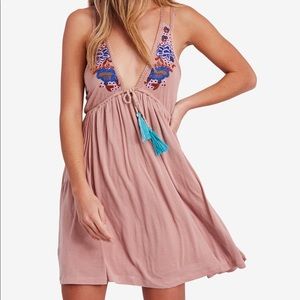 Free People Lovers Cove Embroidered Dress